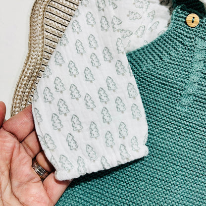 Conjunto Oliver  para bebé - 1 aos 12M - Verde