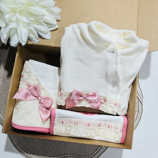 Box Encanto para bebé - Rosa velho