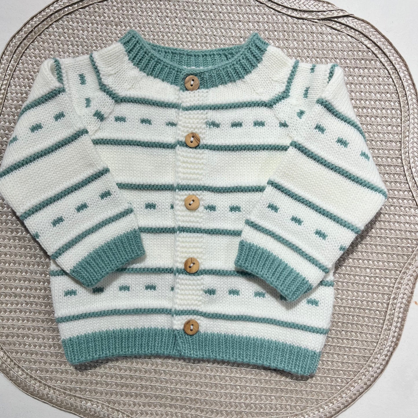 Conjunto Mimo para bebé - Casaco + Jardineira + Carapins - 1 aos 6M