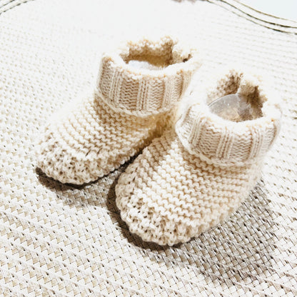 Conjunto Tricot  para bebé - 1 aos 6M - Areia