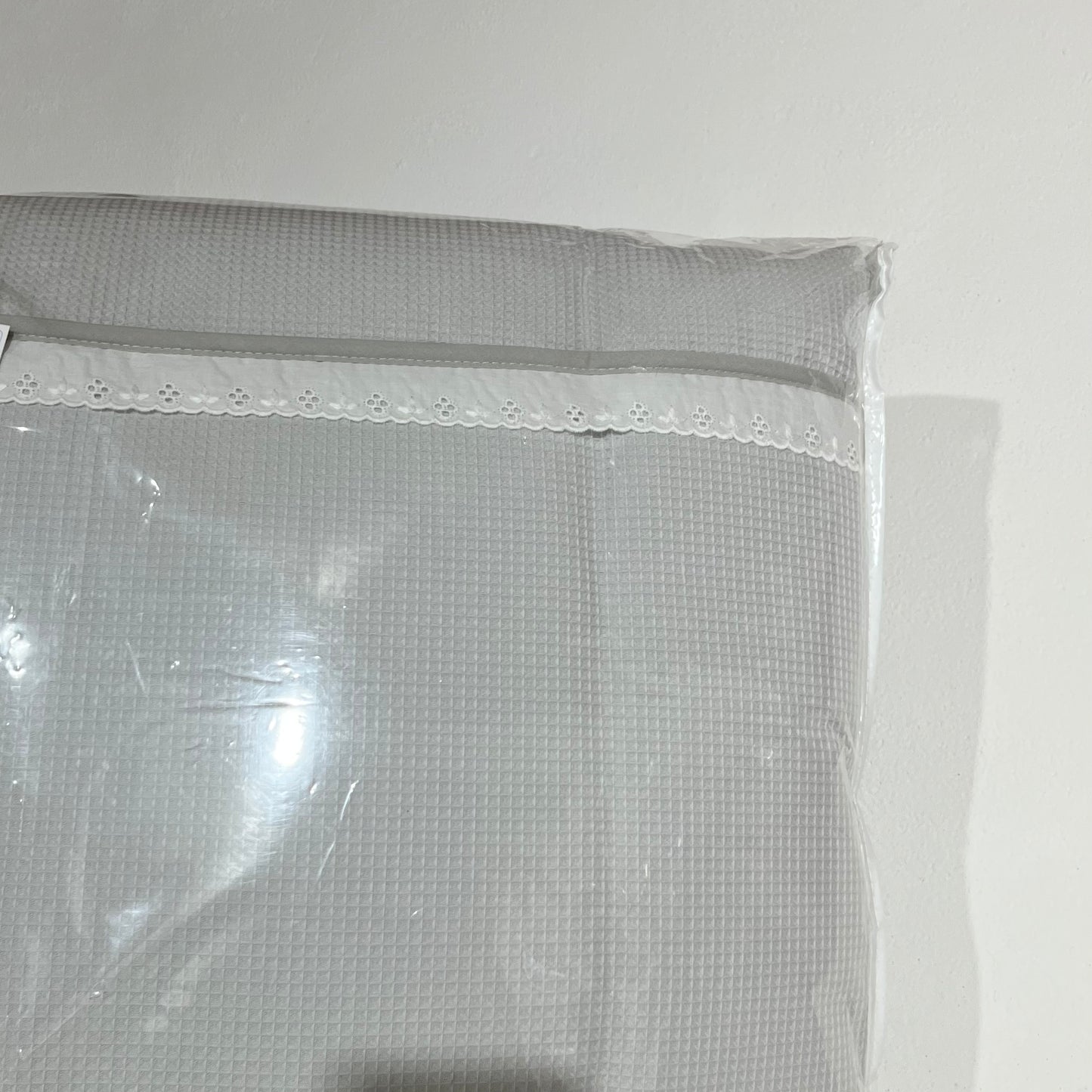 Conjunto Renda - Edredom + protector + Almofada  para Cama de Grades (Cópia)