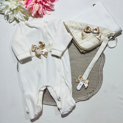 Kit Encanto para bebé - Bege