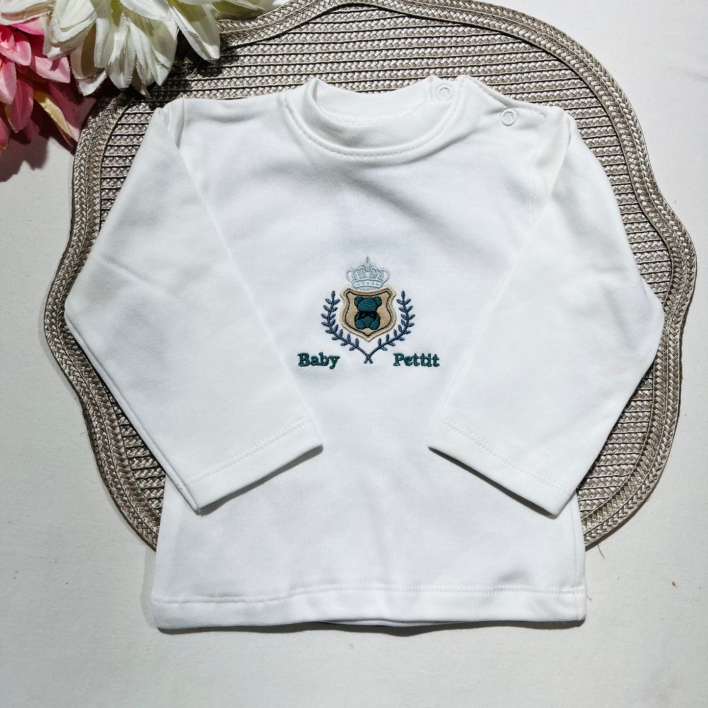 Conjunto Alex para bebé - Verde - 6 e 12M