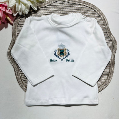 Conjunto Alex para bebé - Verde - 6 e 12M