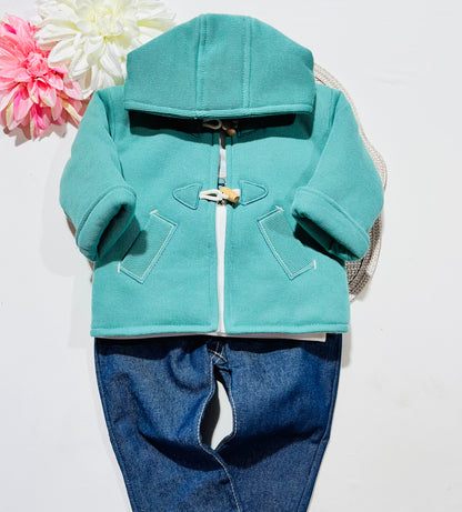 Conjunto Alex para bebé - Verde - 6 e 12M