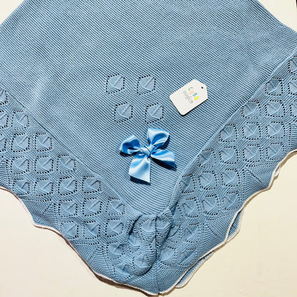 Xaile de bebé em malha - Várias cores