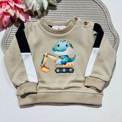 Conjunto de fato de treino bebé - Dino - 3 aos 12M