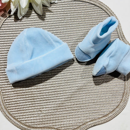 Conjunto Coelhinho para bebé - Azul - 1