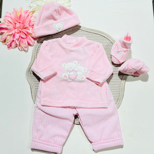 Conjunto de bebé 4 peças - Ursita
