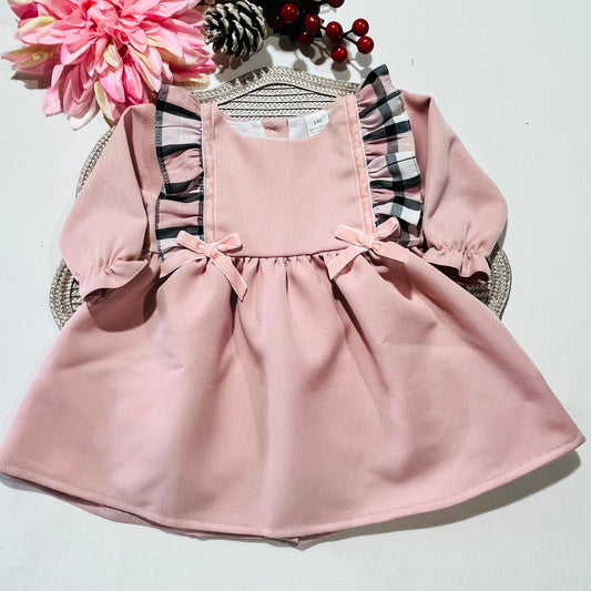 Vestido Sisi para bebé - 3 aos 12M - Rosa