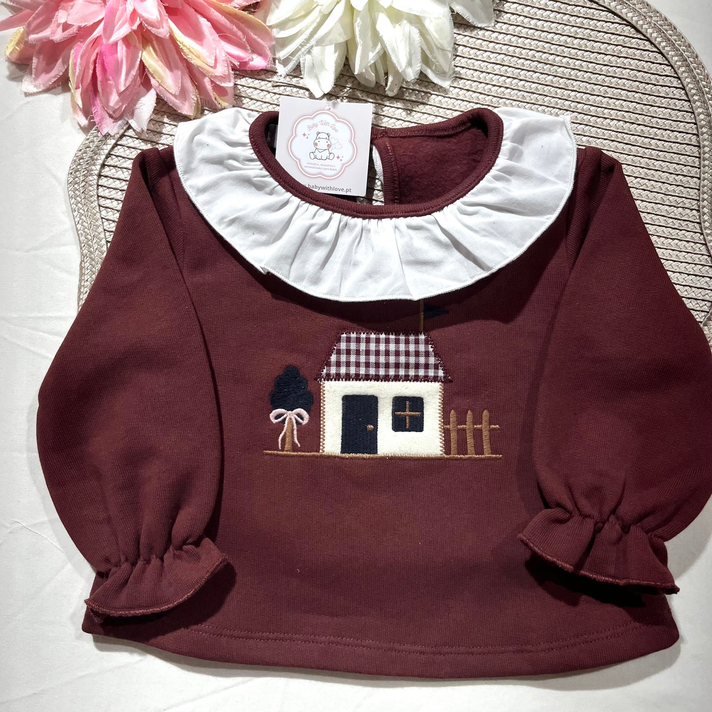 Conjunto Casinha para bebé - 6 aos 24M - Bordou