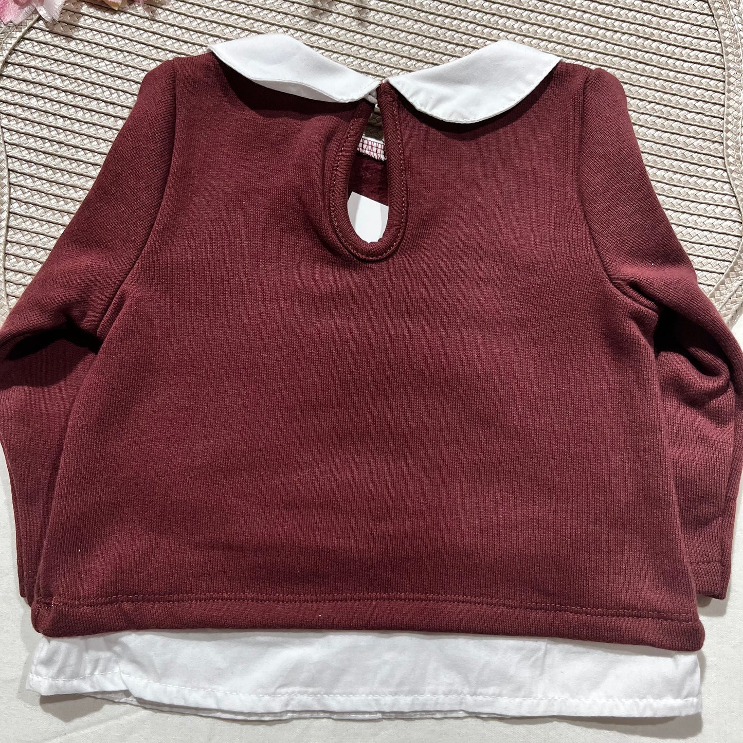 Conjunto Casinha para bebé - 6 aos 24M - Bordou