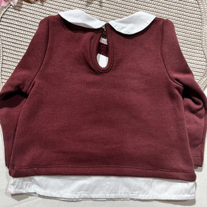 Conjunto Casinha para bebé - 6 aos 24M - Bordou