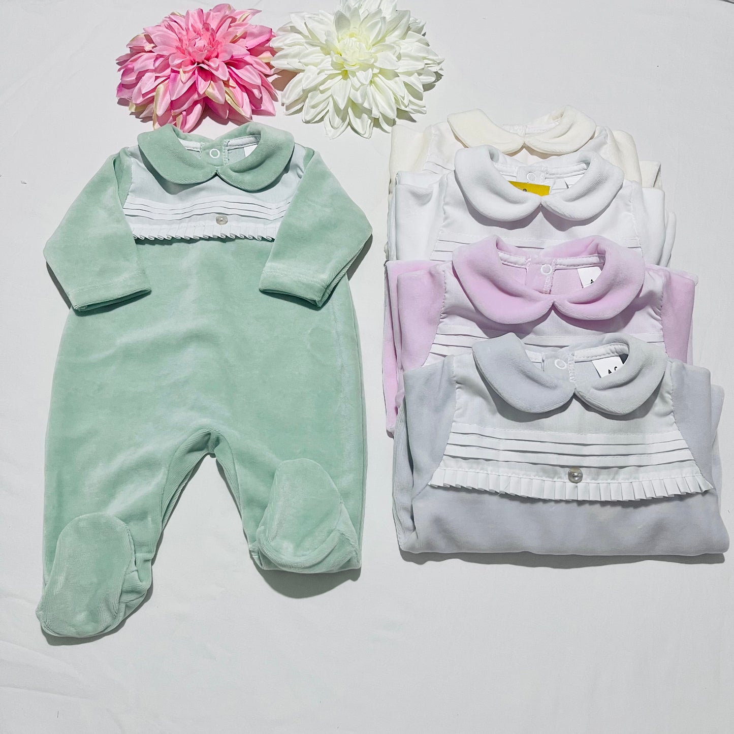 Babygrow em veludo