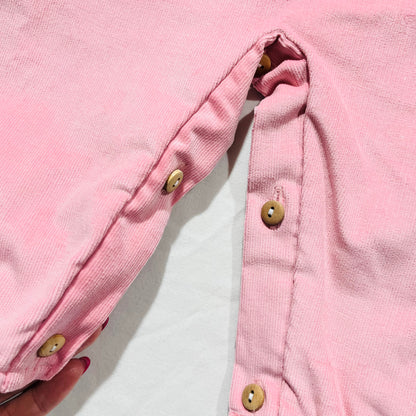 Conjunto para bebé - Eva - 3 e 6M - Rosa velho