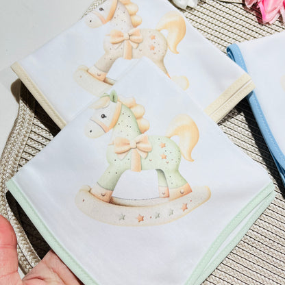 Fralda 100% algodão - Cavalinho