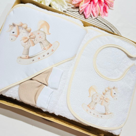 Conjunto  cavalinho - 3 Peças - Várias cores