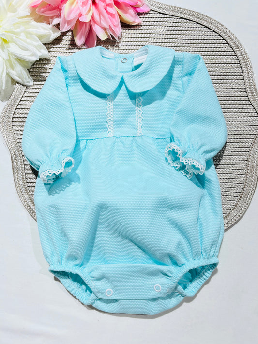 Fofo Mimo em piqué para bebé - 1/3M - Verde água