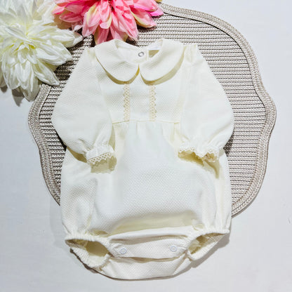 Fofo Mimo em piqué para bebé - 1/3M - Pérola