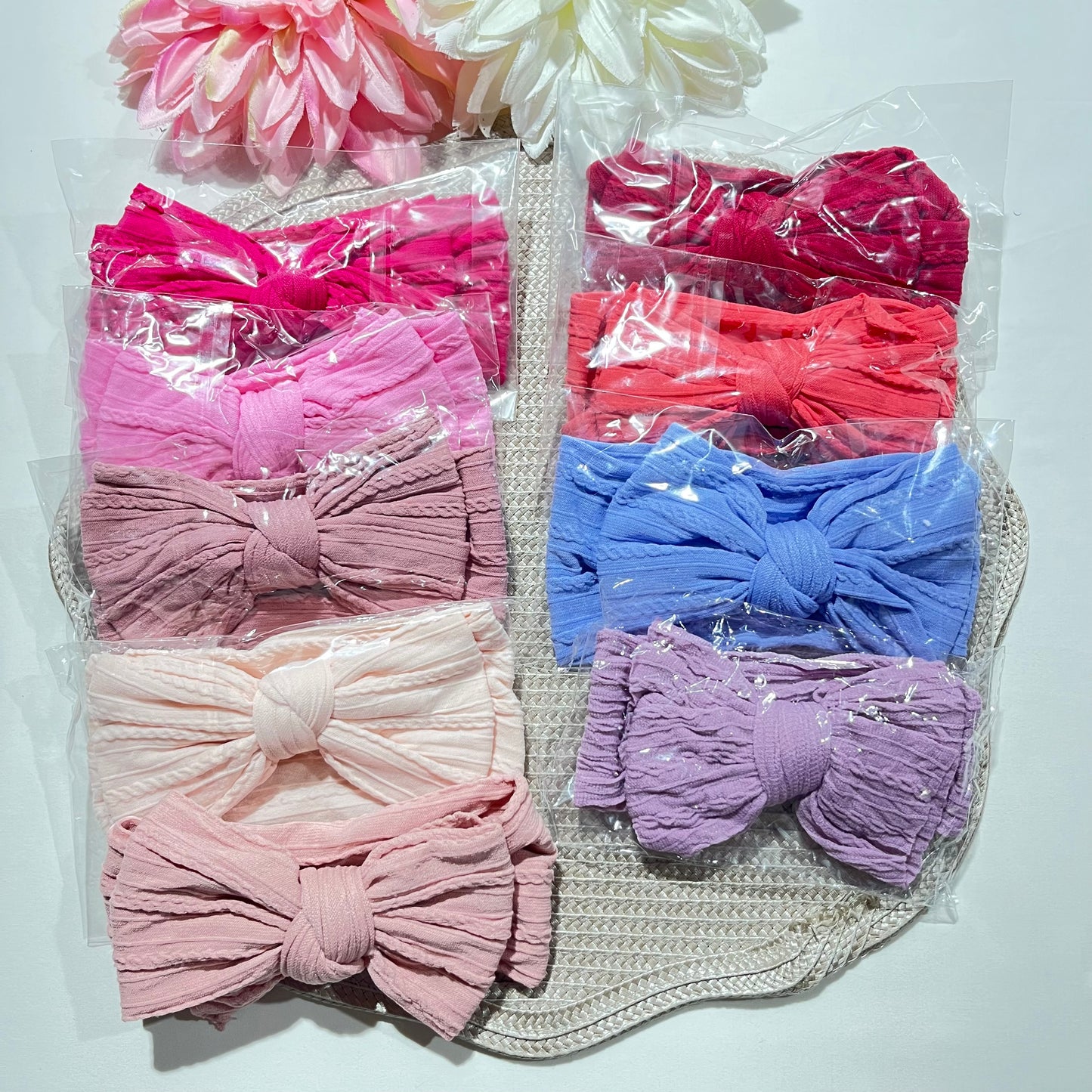 Fita de cabelo bebé menina - 0 aos 24M - Várias cores