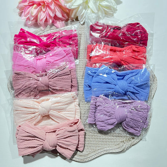 Fita de cabelo bebé menina - 0 aos 24M - Várias cores