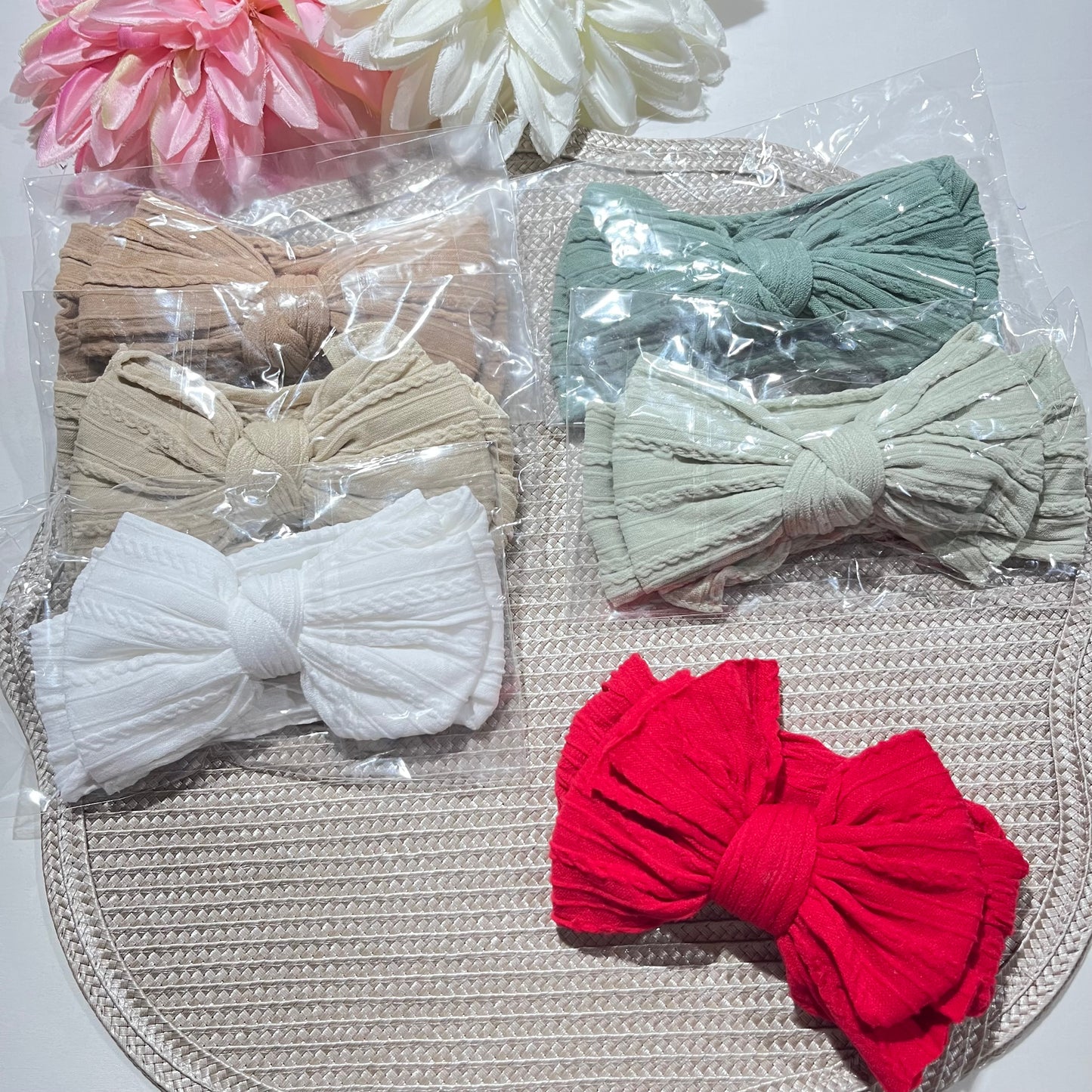 Fita de cabelo bebé menina - 0 aos 24M - Várias cores