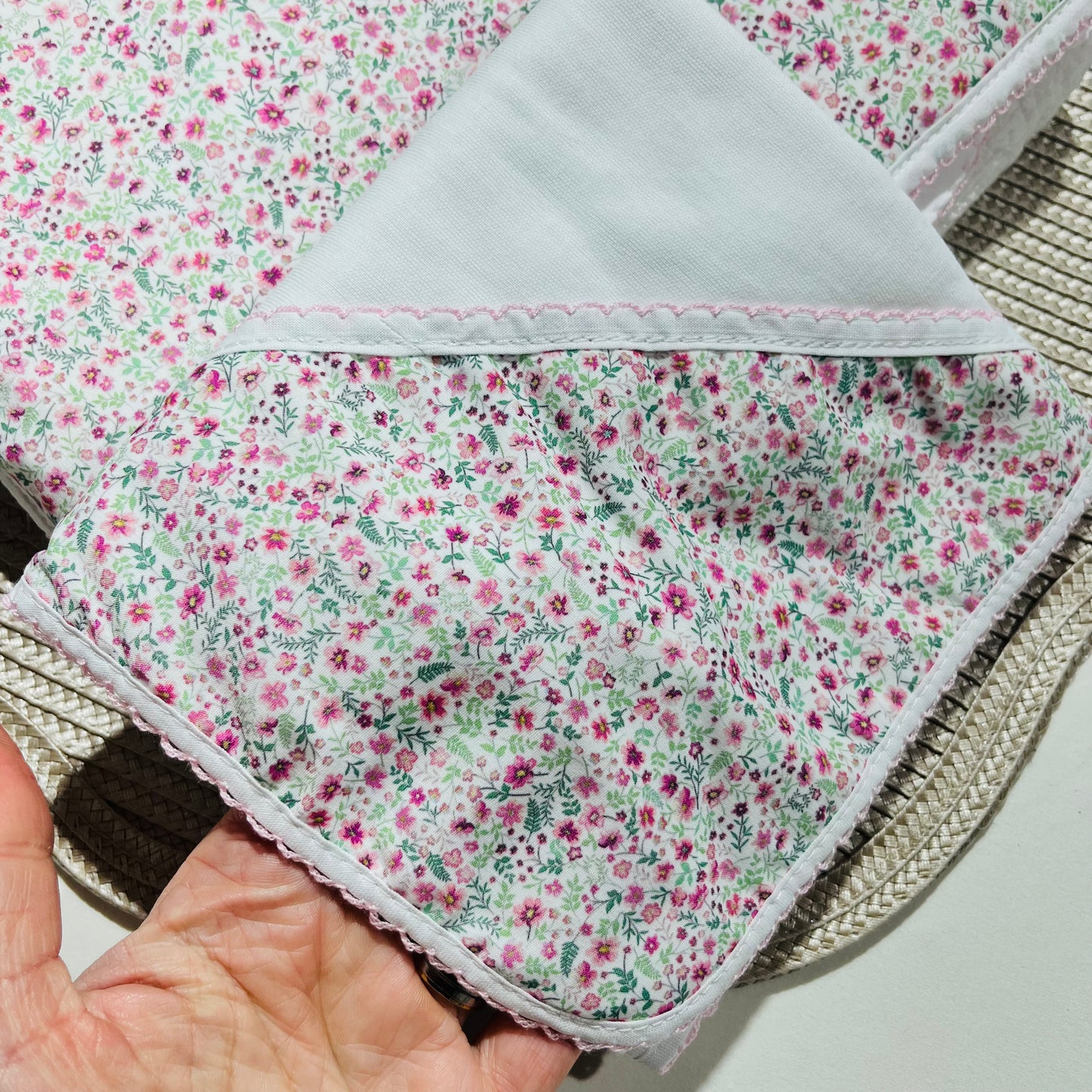 Fralda de algodão - Flor