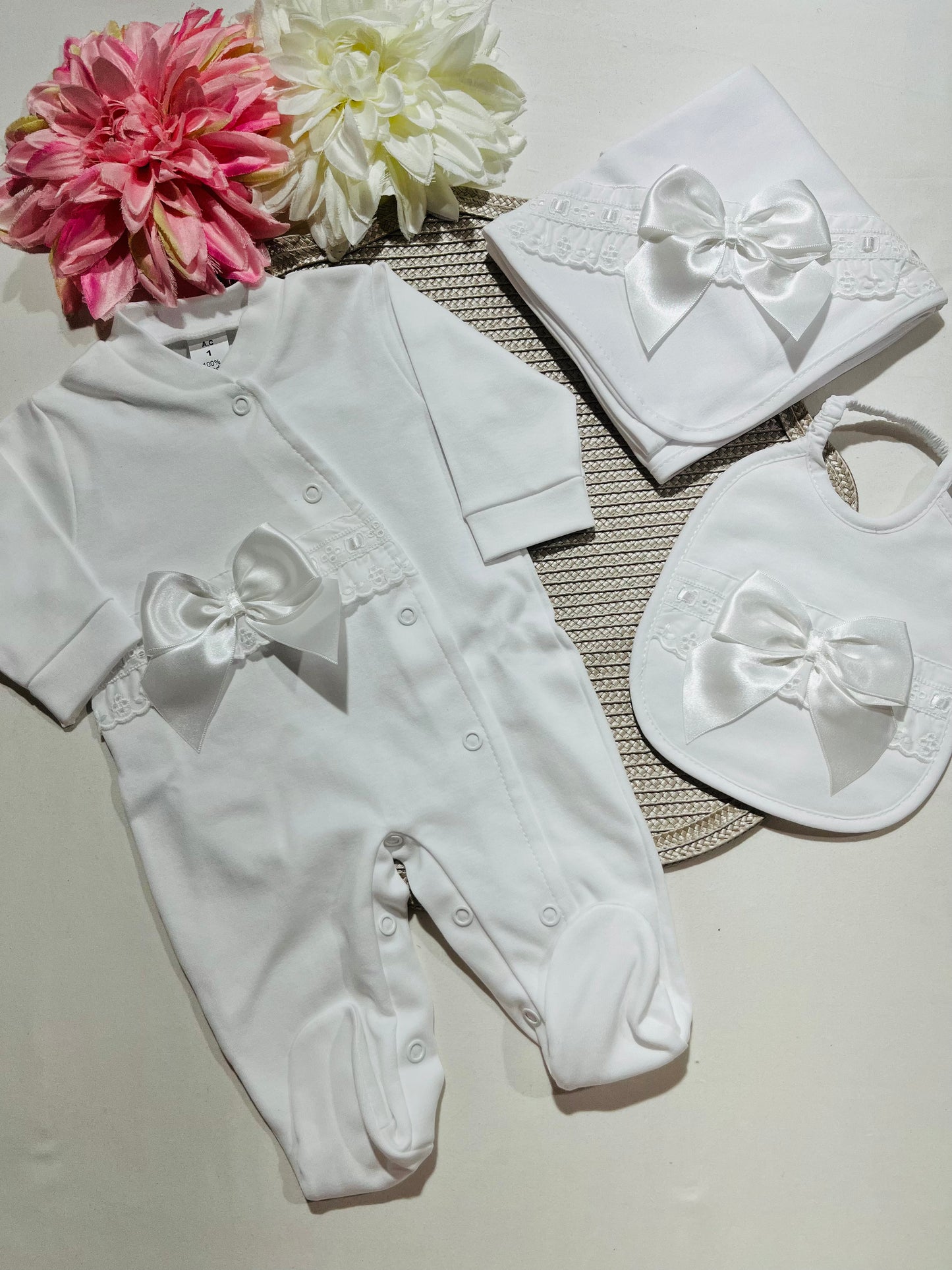 Kit Encanto para bebé - Branco