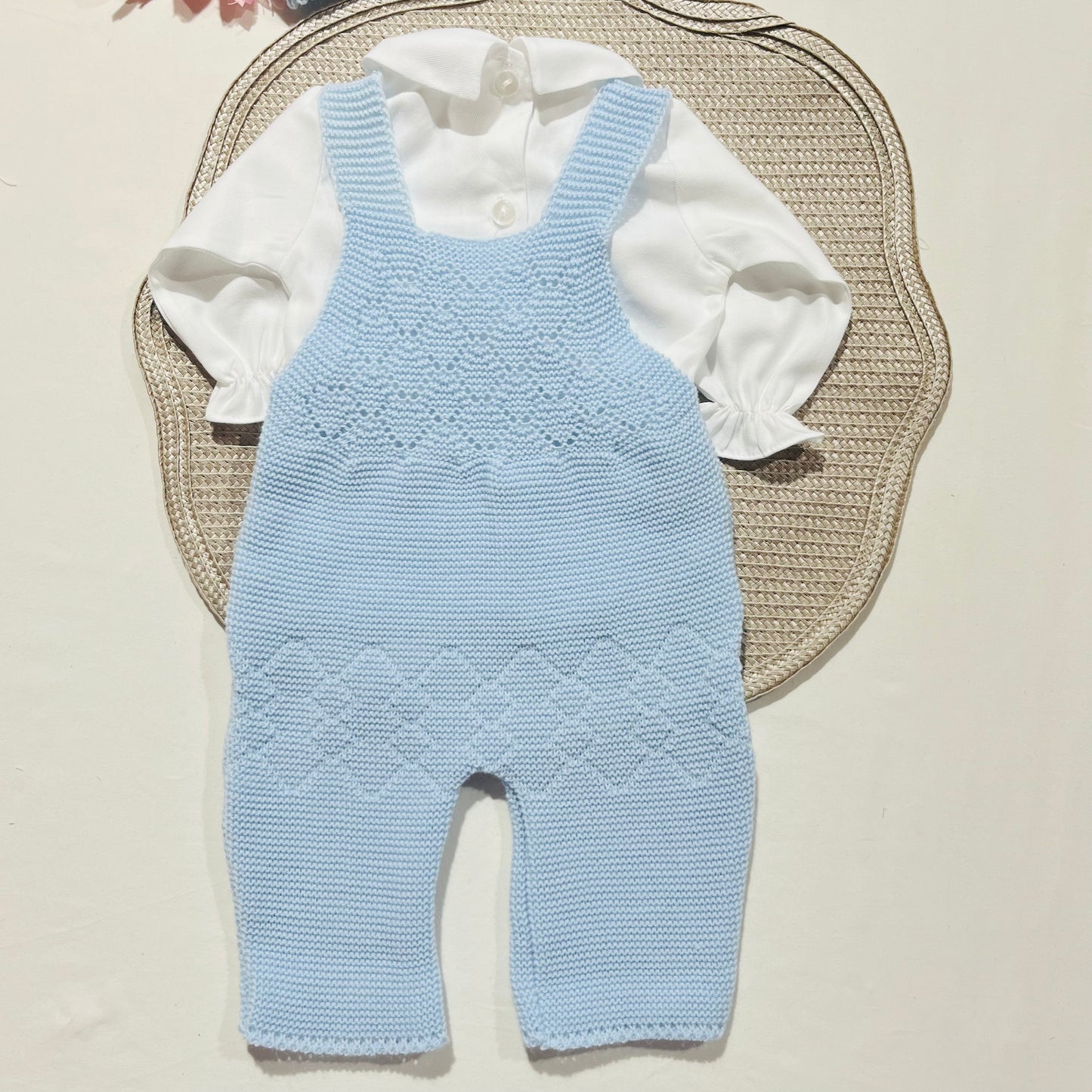 Conjunto Ternura  para bebé - 1/3M - Azul bebé