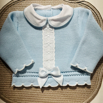 Conjunto Encanto  para bebé - 1/3M - Azul bebé