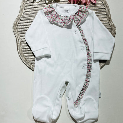 Babygrow Flor  em Algodão - 1 e 2M