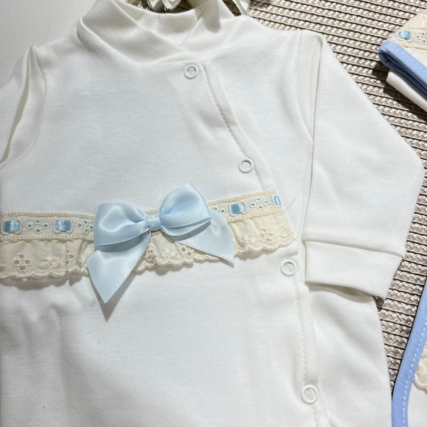 Kit Encanto para bebé 5 peças - Azul bebé