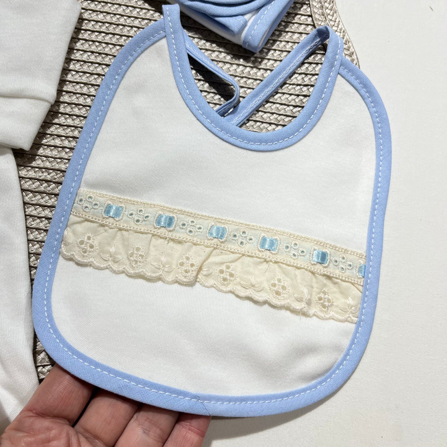 Kit Encanto para bebé 5 peças - Azul bebé