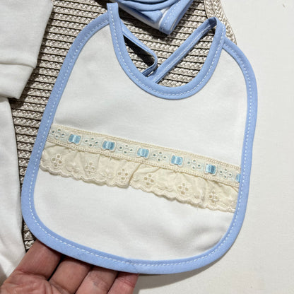 Kit Encanto para bebé 5 peças - Azul bebé