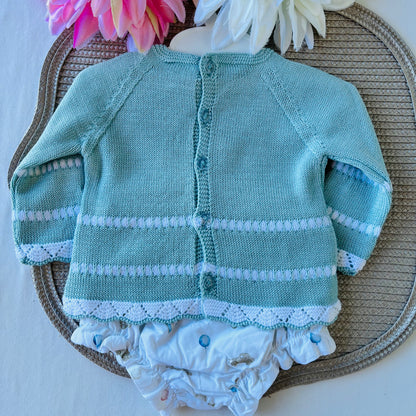 Conjunto Cavalinho para bebé - 1 aos 12M - Areia