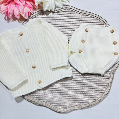 Conjunto para bebé de 2 peças -  0 aos 6M - Pérola