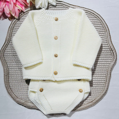 Conjunto para bebé de 2 peças -  0 aos 6M - Pérola