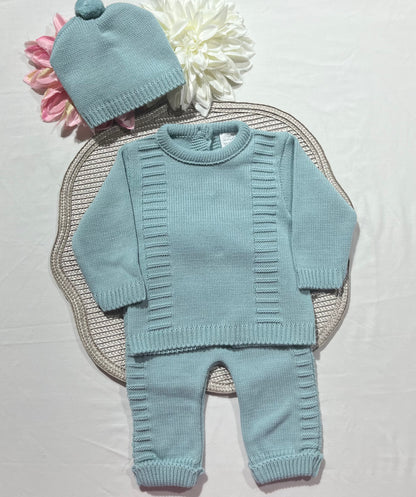 Conjunto Noa para bebé - 1/3M - Verde água