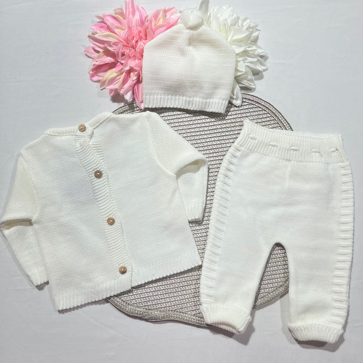 Conjunto Noa para bebé - 1/3M - Pérola