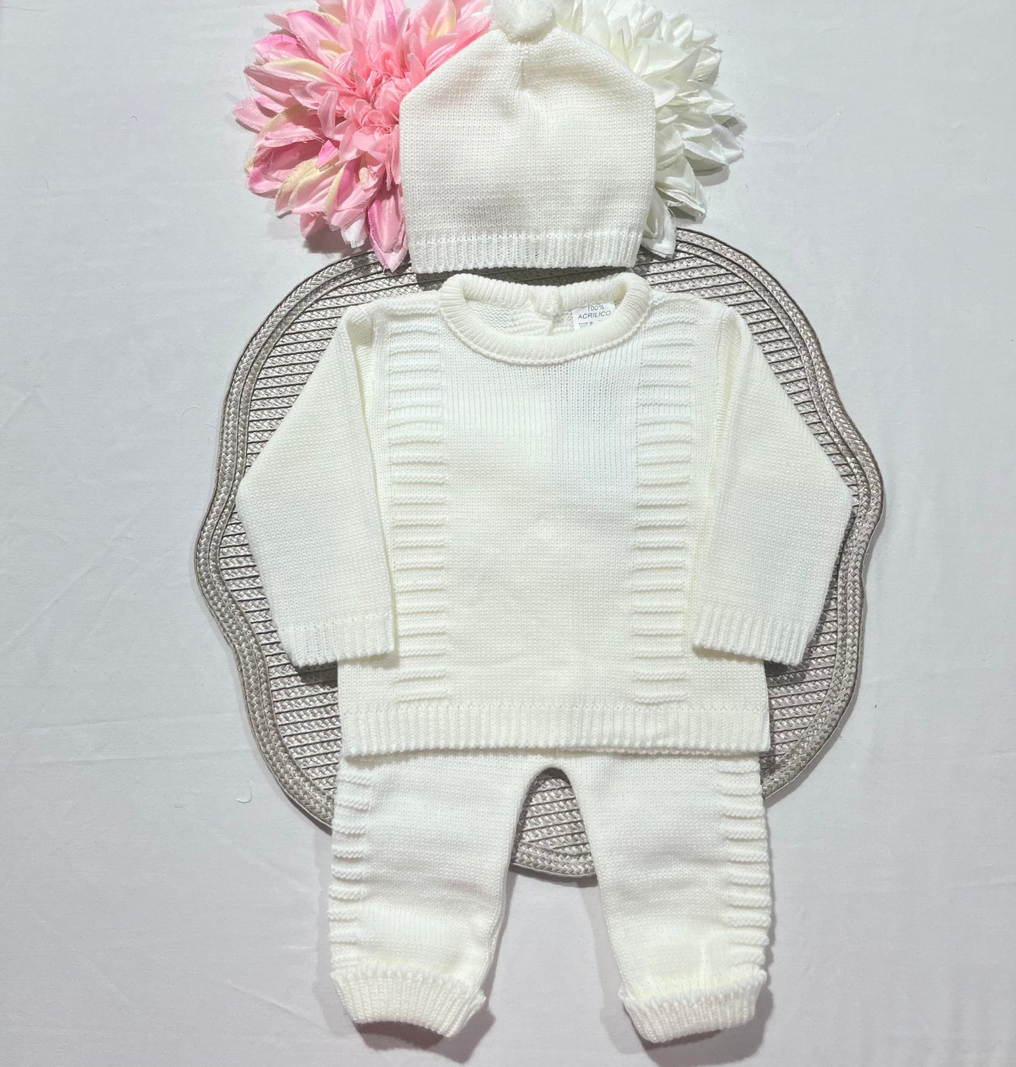Conjunto Noa para bebé - 1/3M - Pérola