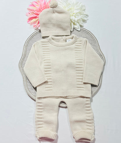 Conjunto Noa para bebé - 1/3M - Areia