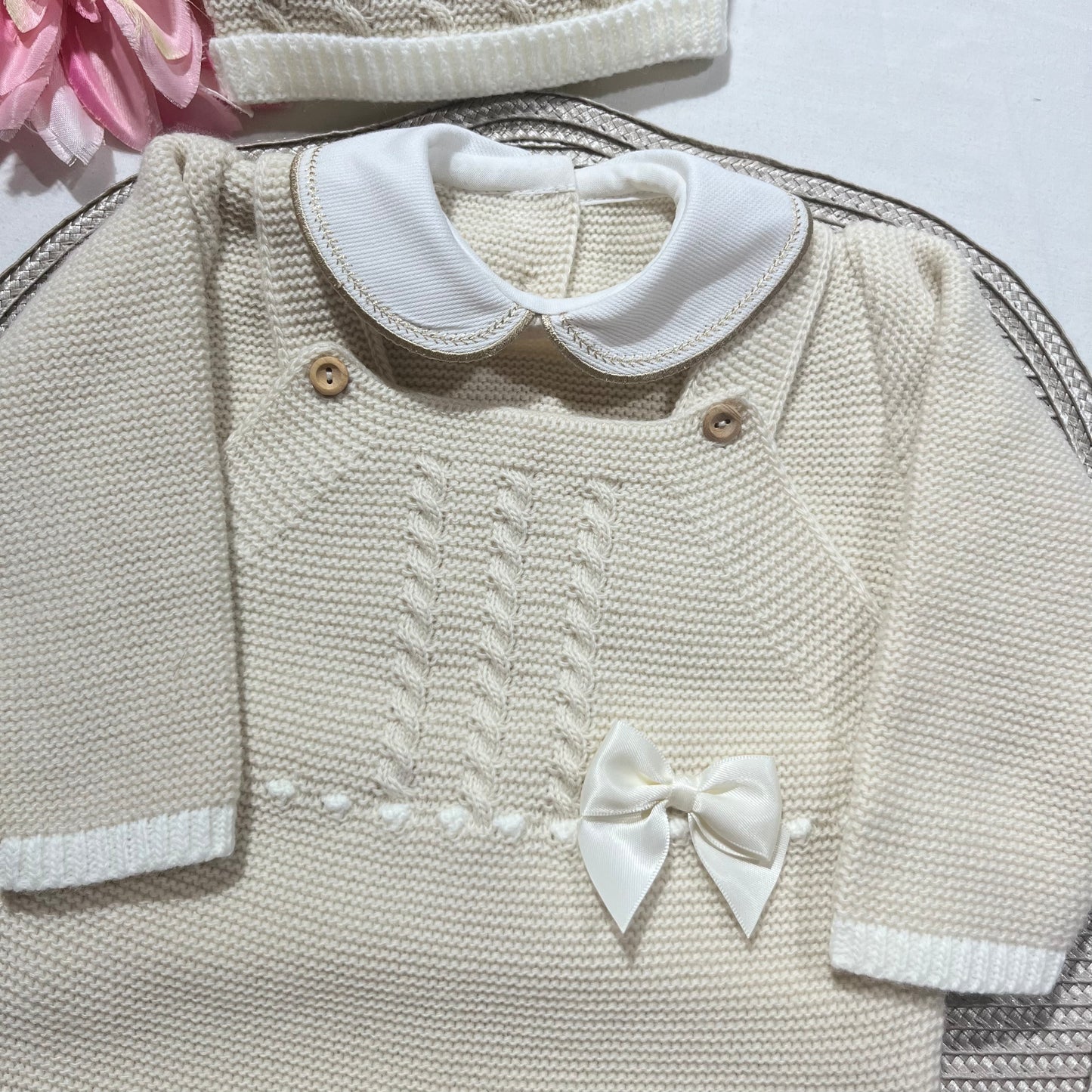 Conjunto Camélia para bebés-  1/3M