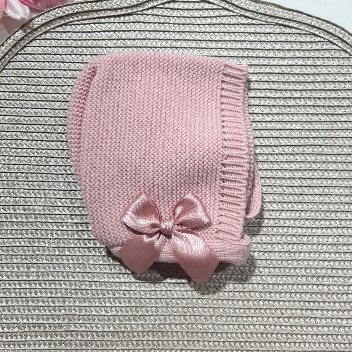 Conjunto Éloise para bebé - Vestido, camisa e touca. - 1/3M