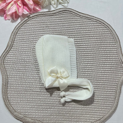 Conjunto Éloise para bebé - Vestido, camisa e touca. - 1/3M