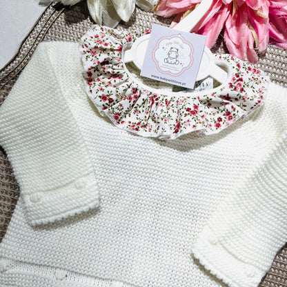 Conjunto Flor para bebé - 1 aos 12M