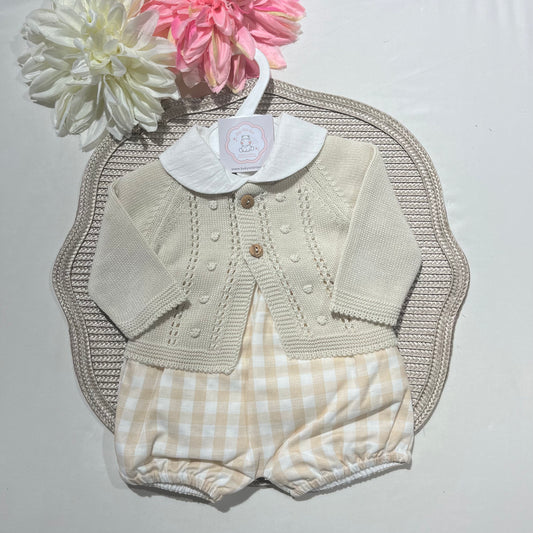 Conjunto Riscas para bebé - 3 peças - 0 aos 12M