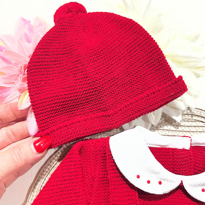 Conjunto Mimo para bebé - 1/3M - Vermelho