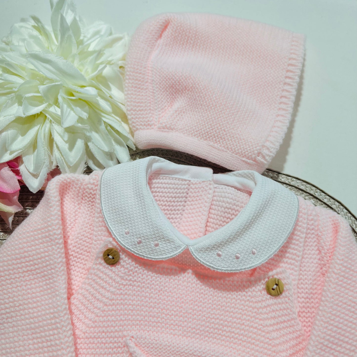 Conjunto Mimo para bebé - 1/3M - Rosa bebé
