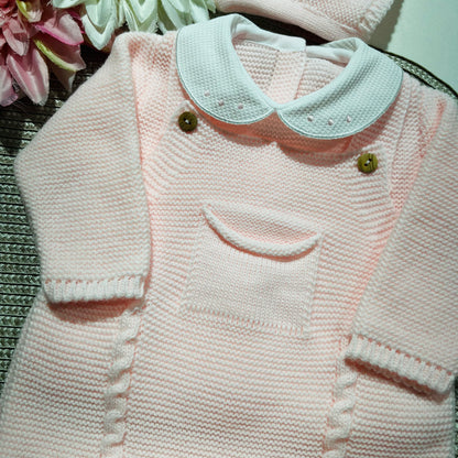 Conjunto Mimo para bebé - 1/3M - Rosa bebé