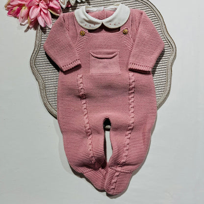 Conjunto Mimo para bebé - 1/3M - Rosa velho